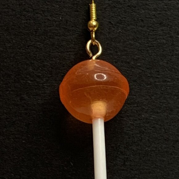 Lollipop Earring, Sucker Earring, Candy Earring, Funny Food Earring, Gift Idea - Picture 5 of 8